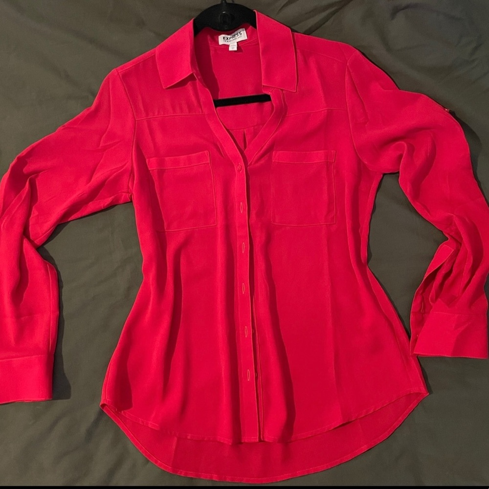 Express red button up top